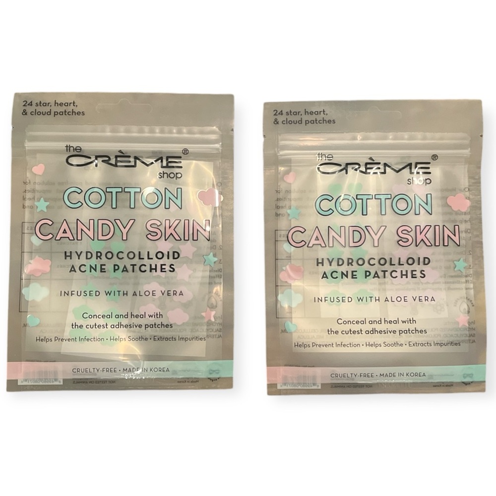 The Crème Shop Cotton Candy Skin Acne Patches